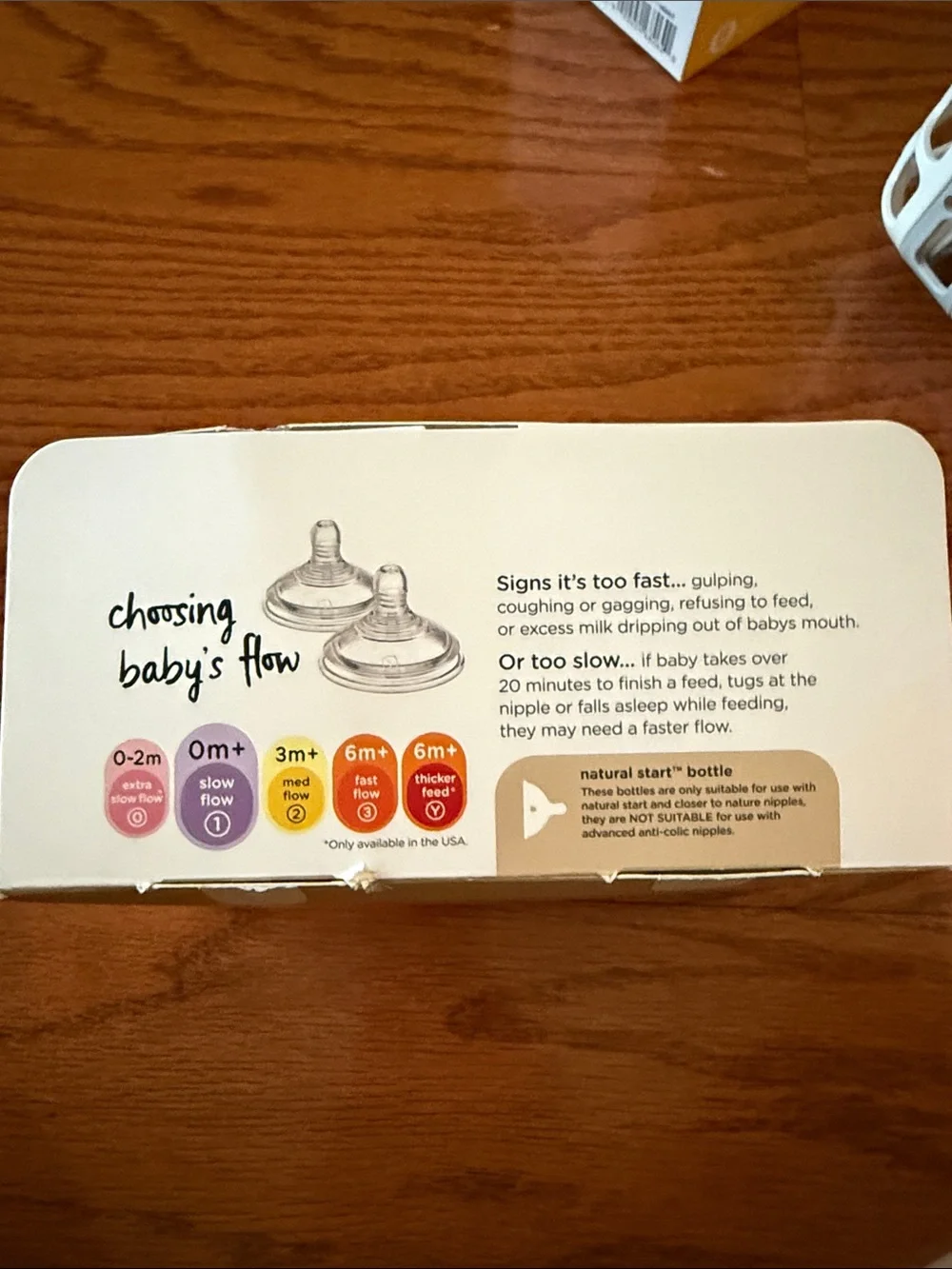 Natural Start Silicone Bottle - Green and White